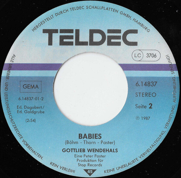 Gottlieb Wendehals – Dings-Bums (Single) – Bild 4