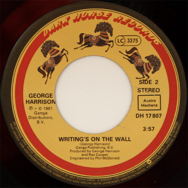 George Harrison – All Those Years Ago (Single) – Bild 4