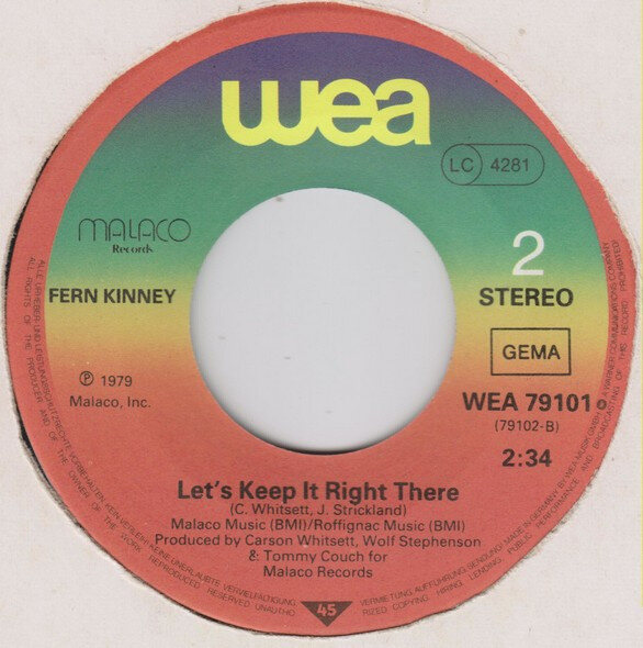 Fern Kinney – Groove Me (Single) – Bild 4