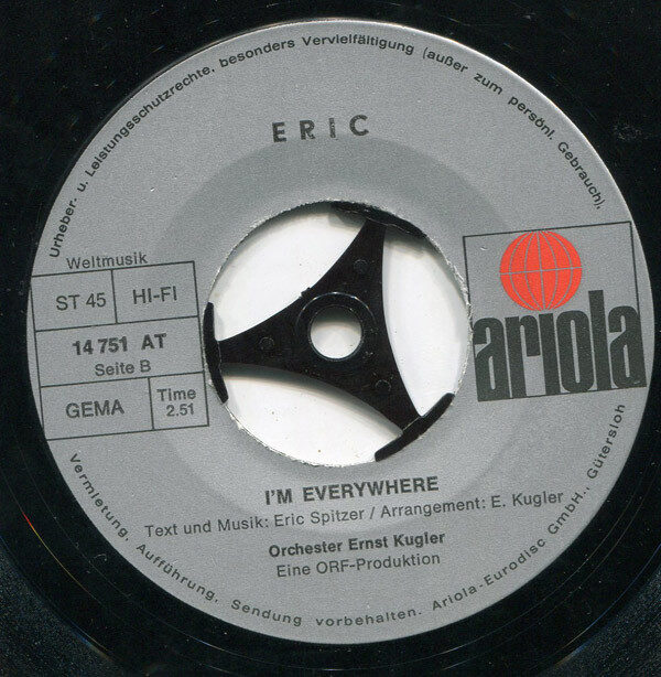 Eric* – Walking Round / I'm Everywhere (Single) – Bild 3