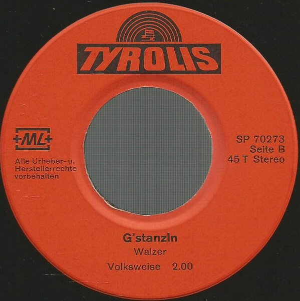 Das Original Pongauer Quintett – Die Schleifer Von Paris (Originalaufnahme - Nur Für Erwachsene) (Single) – Bild 4