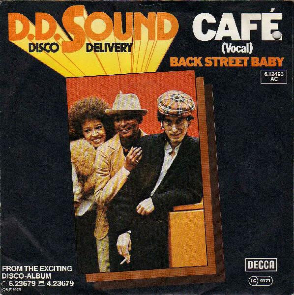 D.D. Sound Disco Delivery* – Café (Vocal) (Single) – Bild 2