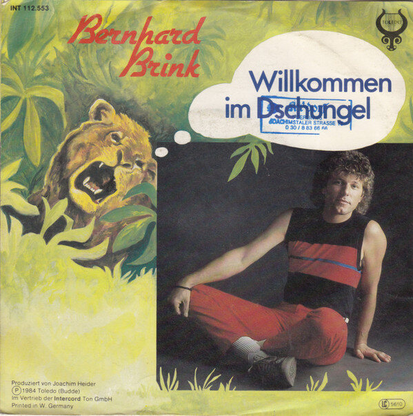 Bernhard Brink – Willkommen Im Dschungel (Single) – Bild 2