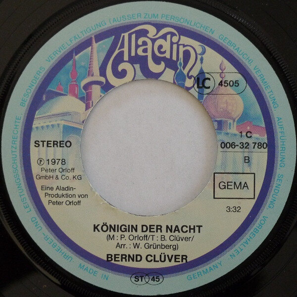 Bernd Clüver – Hinter Deinem Fenster (Single) – Bild 4