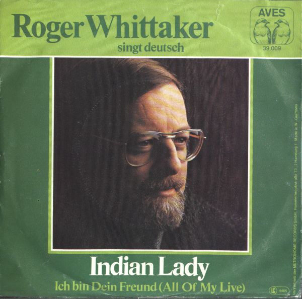 Roger Whittaker – Indian Lady [Deutsch] (Single) – Bild 1