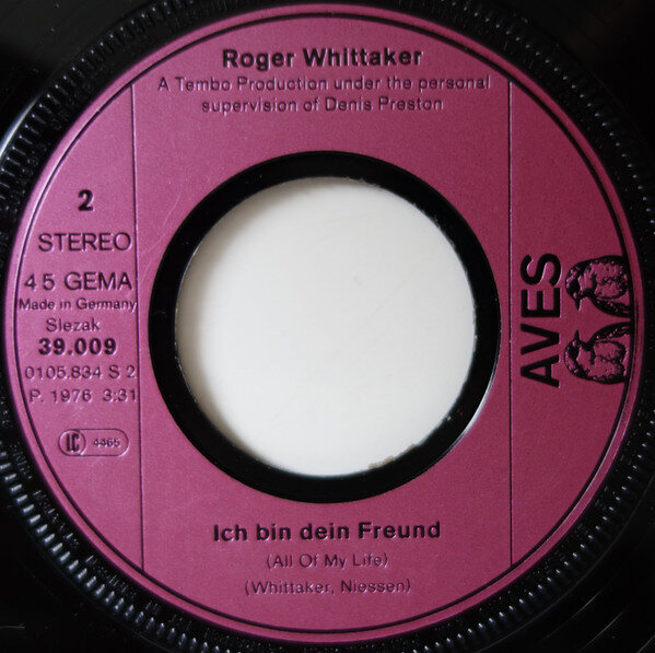 Roger Whittaker – Indian Lady [Deutsch] (Single) – Bild 4