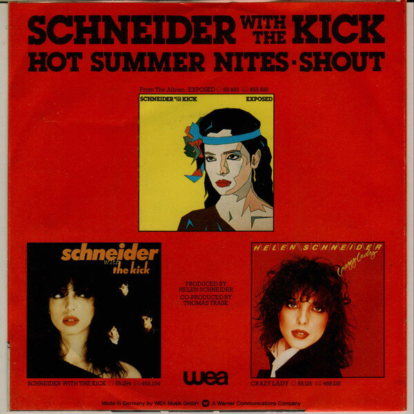 Schneider* With The Kick (2) – Hot Summer Nites (Single) – Bild 2