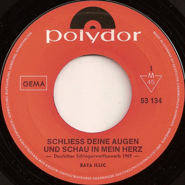 Bata Illic – Schließ Deine Augen Und Schau In Mein Herz (Single) – Bild 2