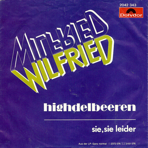 Wilfried – Highdelbeeren (Single) – Bild 1
