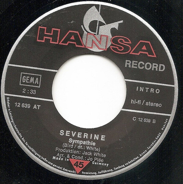 Severine* – Ich Zeig' Dir Mein Paris (Single) – Bild 3