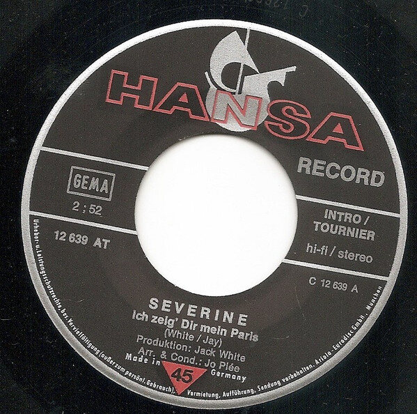 Severine* – Ich Zeig' Dir Mein Paris (Single) – Bild 2
