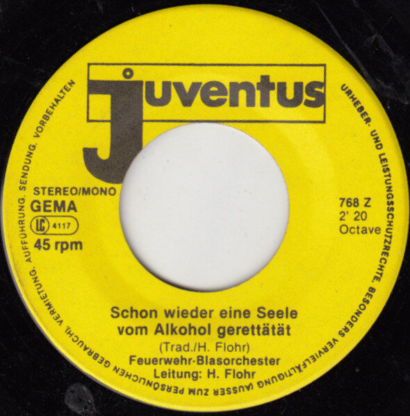 Feuerwehr-Blasorchester – Feuerwehr-Marsch Von Lisa (Single) – Bild 4