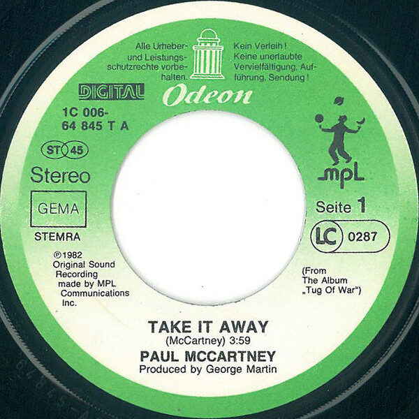 Paul McCartney – Take It Away (Single) – Bild 3