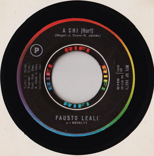 Fausto Leali E I Suoi Novelty – A Chi (Single) – Bild 3