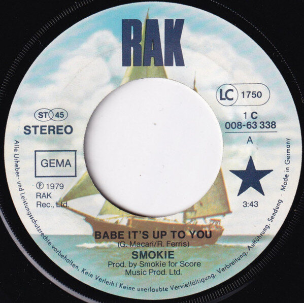 Smokie – Babe It's Up To You (Single) – Bild 3