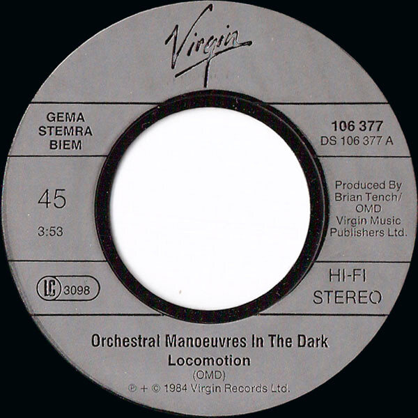 Orchestral Manœuvres In The Dark* – Locomotion (Single) – Bild 3