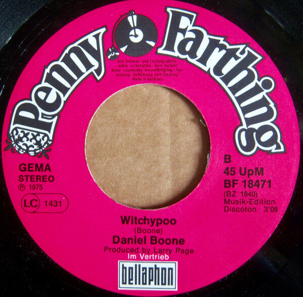 Daniel Boone – Remember (Single) – Bild 3