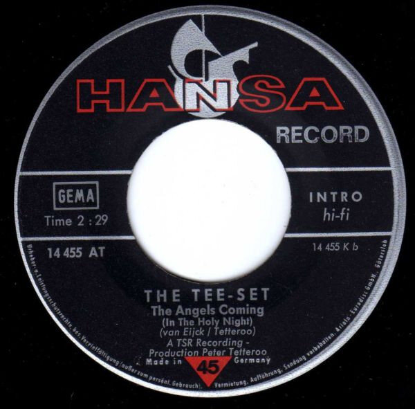 The Tee-Set* – Ma Belle Amie / The Angels Coming (In The Holy Night) (Single) – Bild 4