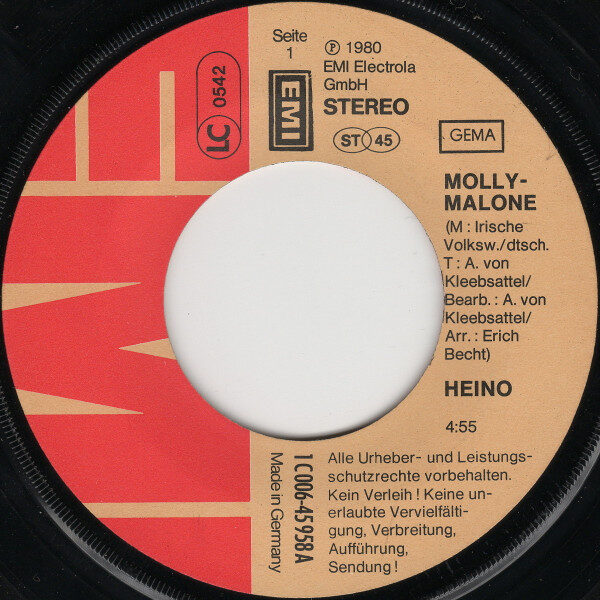 Heino – Molly-Malone (Single) – Bild 3