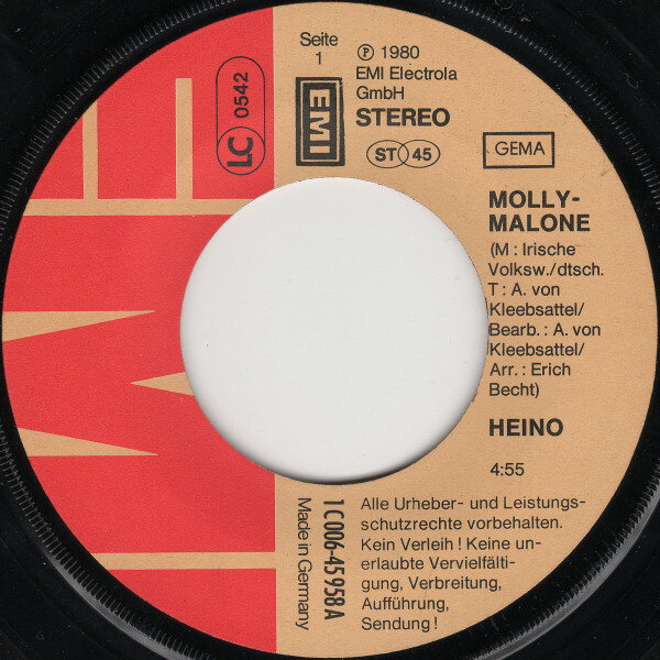 Heino – Molly-Malone (Single) – Bild 3