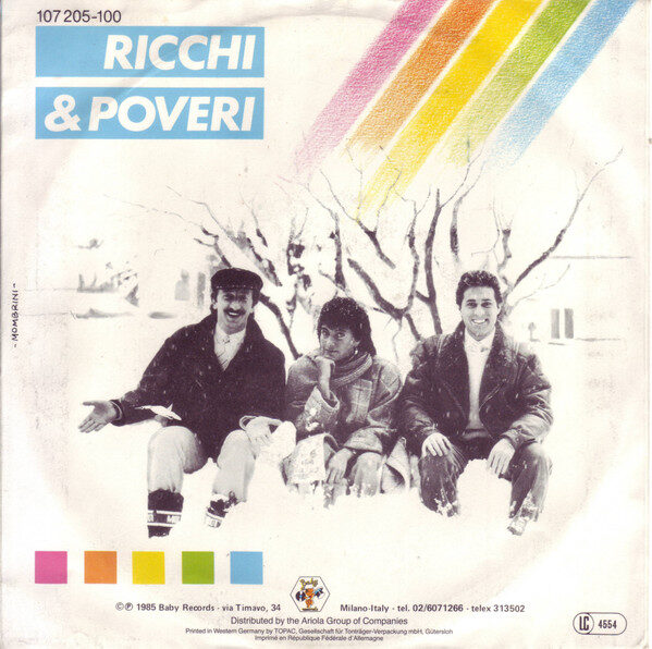 Ricchi & Poveri* – Se M'Innamoro (Single) – Bild 2