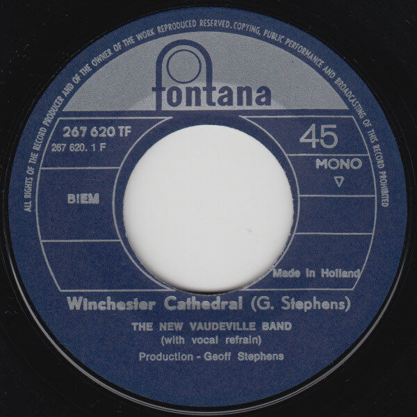 The New Vaudeville Band – Winchester Cathedral (Single) – Bild 3
