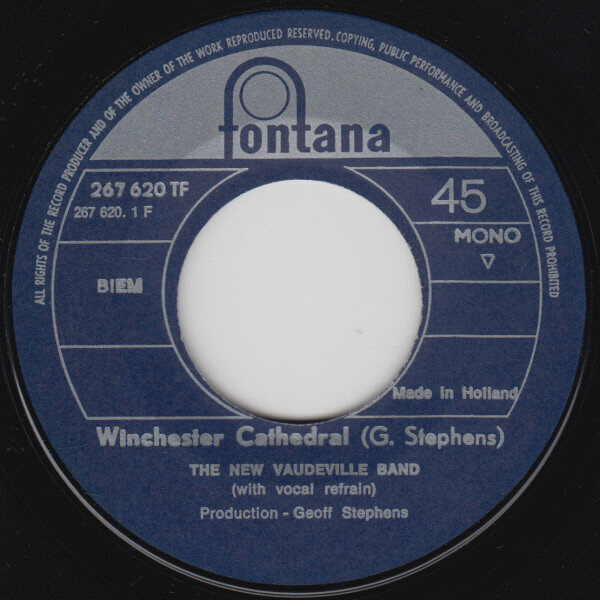 The New Vaudeville Band – Winchester Cathedral (Single) – Bild 3
