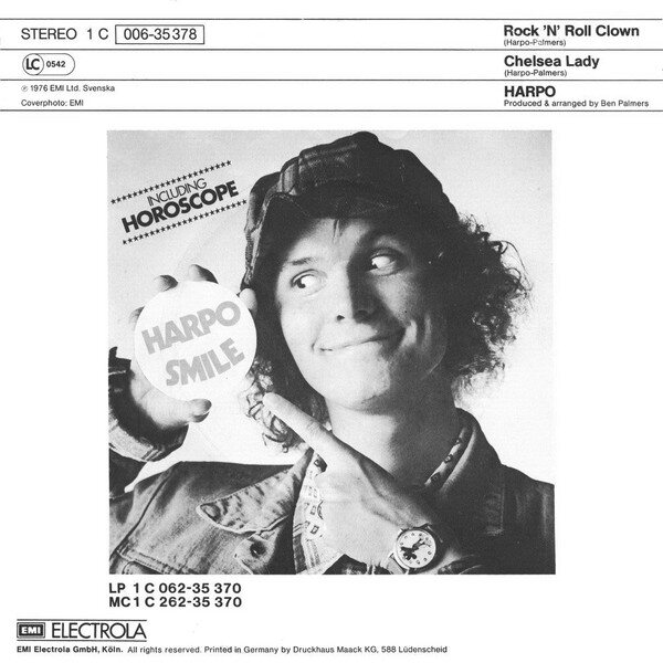 Harpo – Rock 'N' Roll Clown (Single) – Bild 2