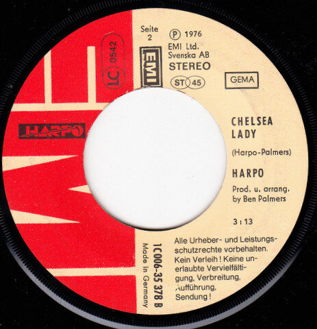 Harpo – Rock 'N' Roll Clown (Single) – Bild 4