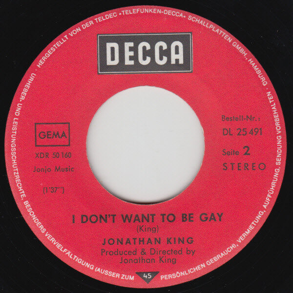 Jonathan King – Hooked On A Feeling (Single) – Bild 4