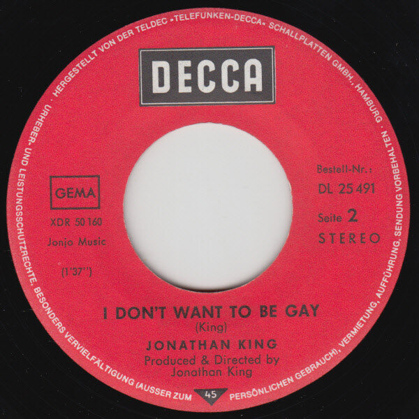 Jonathan King – Hooked On A Feeling (Single) – Bild 4