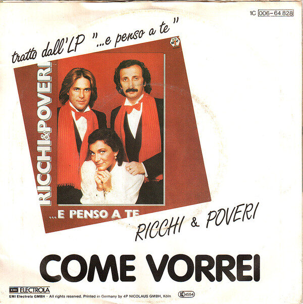 Ricchi & Poveri* – Made In Italy (Single) – Bild 2