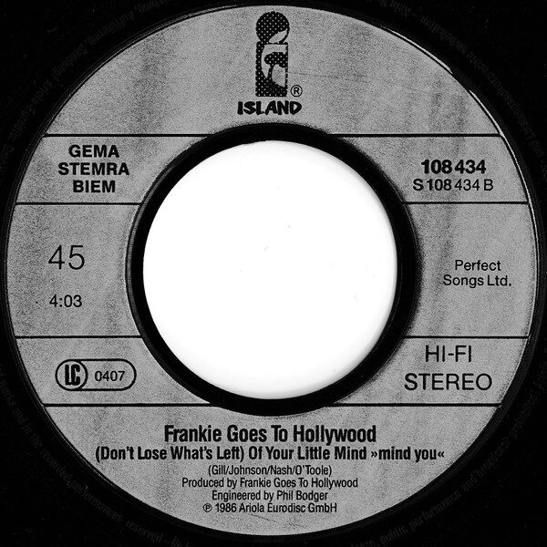 Frankie Goes To Hollywood – Rage Hard (Single) – Bild 4