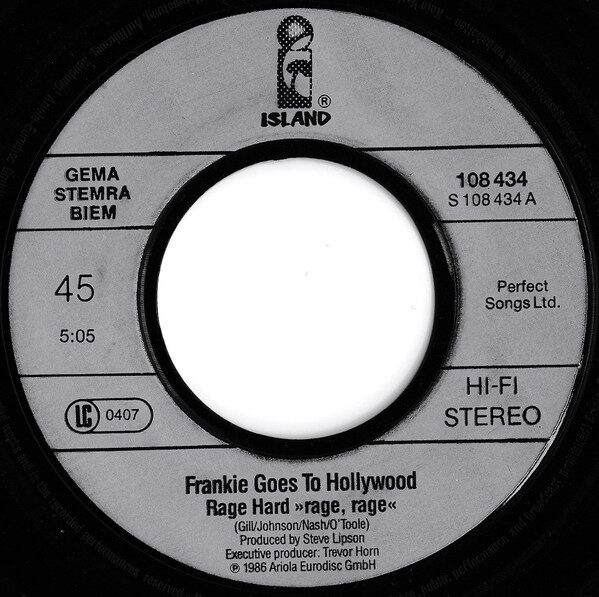 Frankie Goes To Hollywood – Rage Hard (Single) – Bild 3