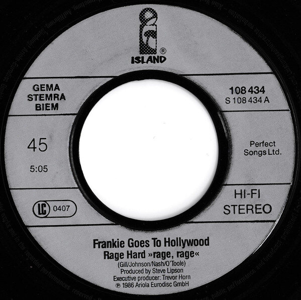 Frankie Goes To Hollywood – Rage Hard (Single) – Bild 3