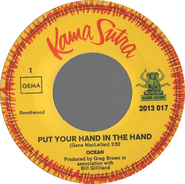 Ocean (3) – Put Your Hand In The Hand (Single) – Bild 3