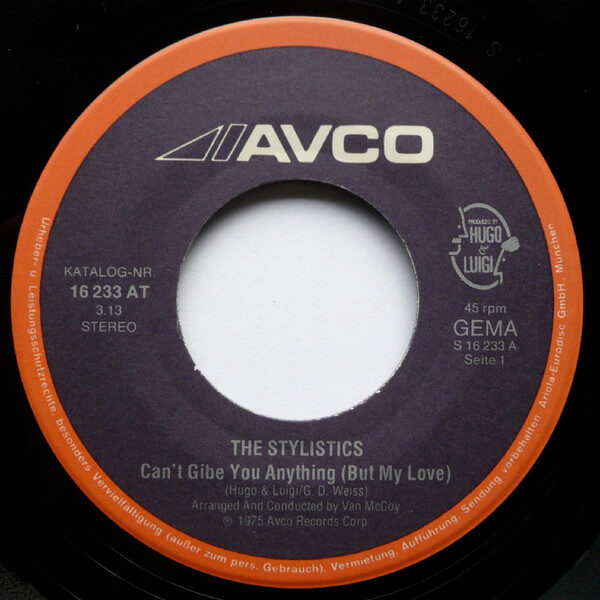 The Stylistics – Can't Give You Anything (But My Love) (Single) – Bild 3