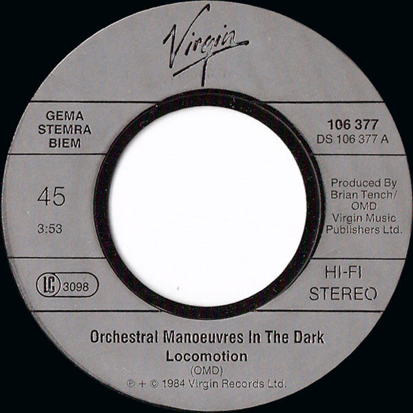 Orchestral Manœuvres In The Dark* – Locomotion (Single) – Bild 3