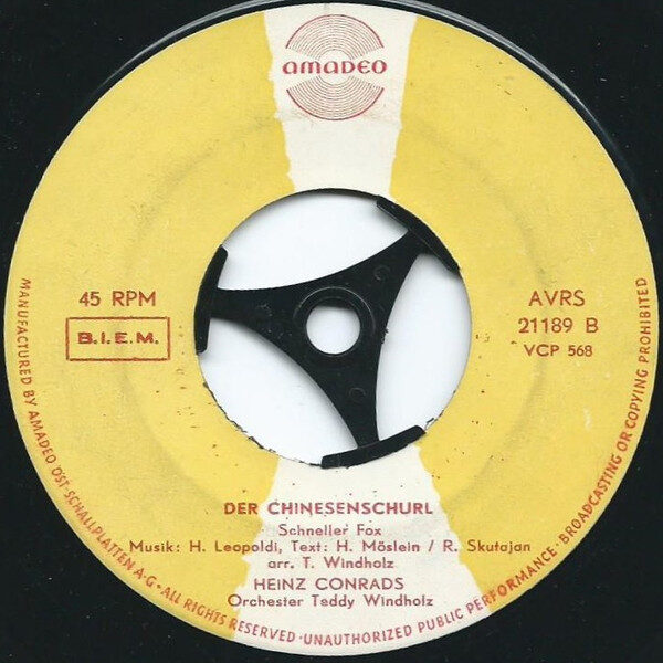 Heinz Conrads – A Schräge Wies'n (Single) – Bild 3