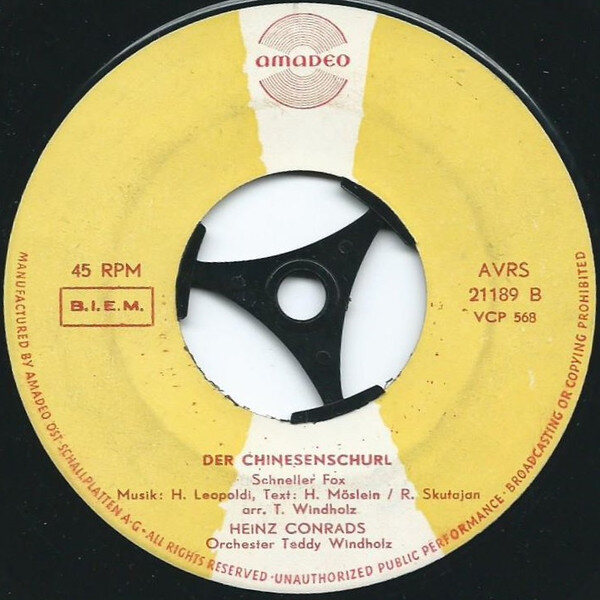Heinz Conrads – A Schräge Wies'n (Single) – Bild 3