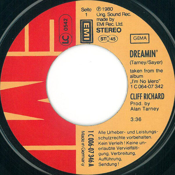 Cliff Richard – Dreamin' (Single) – Bild 3