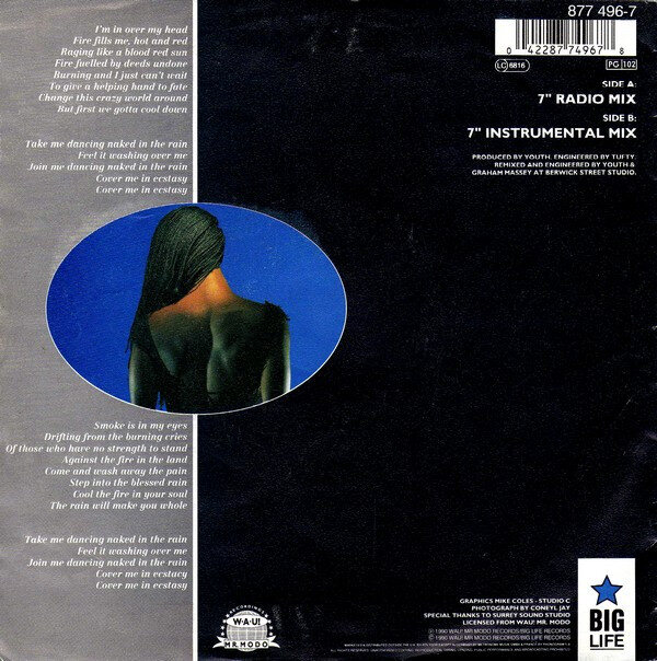 Blue Pearl – Naked In The Rain (Single) – Bild 2