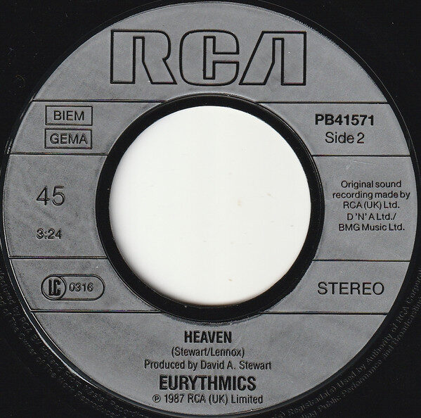 Eurythmics – Beethoven (Single) – Bild 4