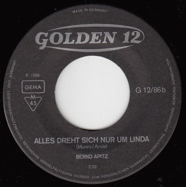 Bernd Apitz – Lass Mich Nie Allein (Single) – Bild 3