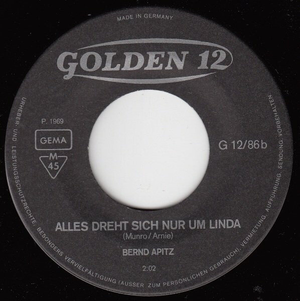 Bernd Apitz – Lass Mich Nie Allein (Single) – Bild 3