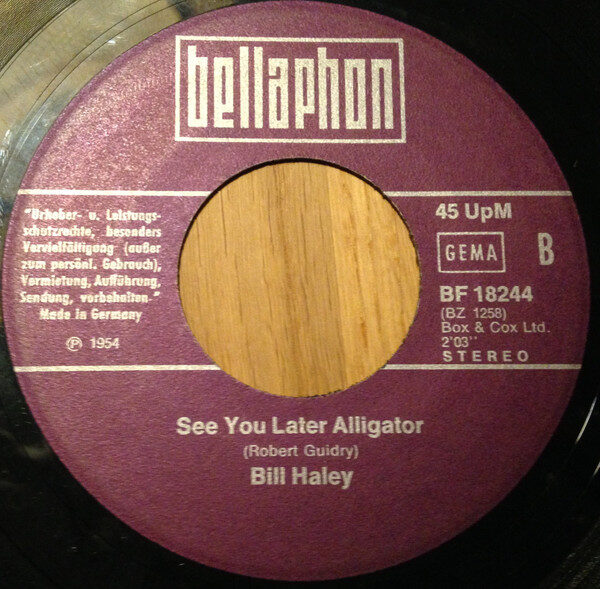 Bill Haley – Rock Around The Clock / See You Later Alligator (Single) – Bild 4