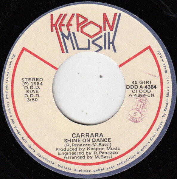 Carrara – Shine On Dance (7") – Bild 3