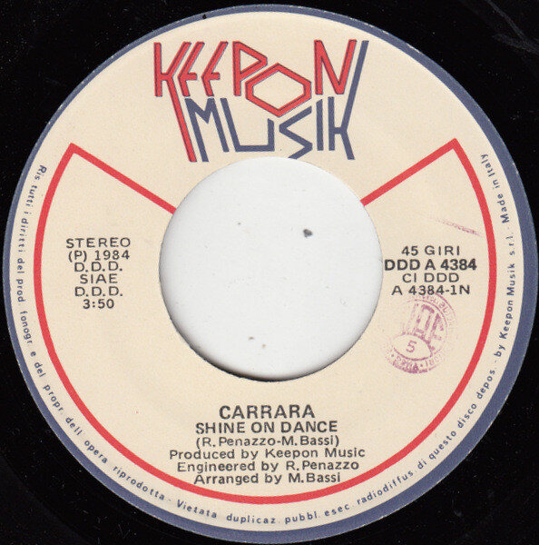 Carrara – Shine On Dance (7") – Bild 3