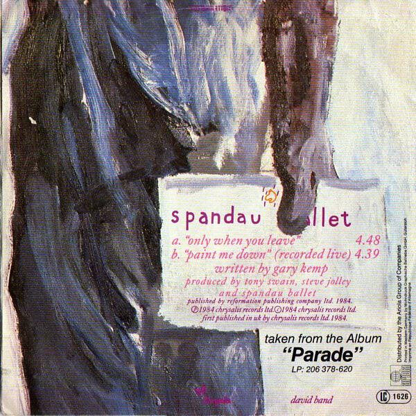 Spandau Ballet – Only When You Leave (Single) – Bild 2
