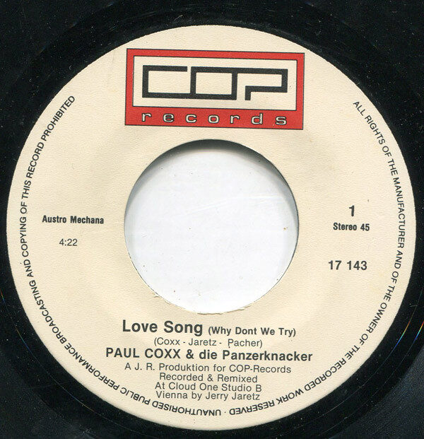 Paul Coxx – Love Song (Single) – Bild 2